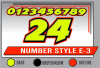 LAYERED NUMBER SET E-3